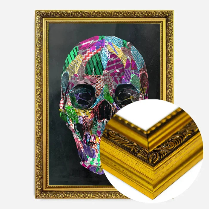 21x30cm | 8¼ x 11¾in / Gold Ornate Frame