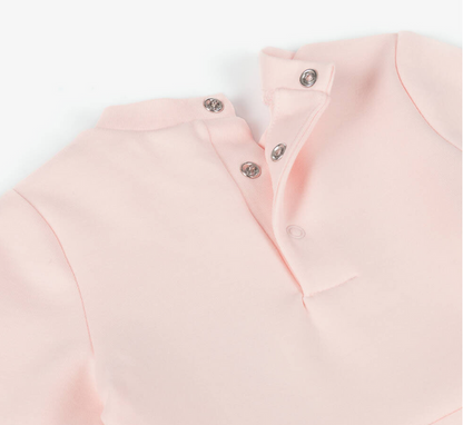 MICHAEL KORS Girls Pink Jersey Monogram Dress