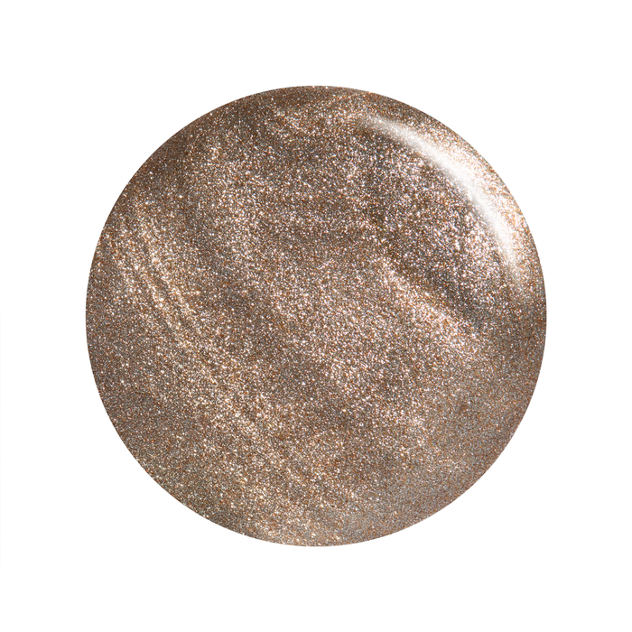 Gladiator Bronze metallic bronze nail art liner polish color swatch