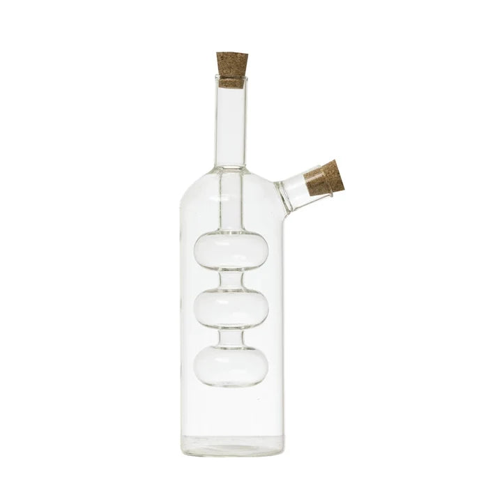 Glass & Cork Cruet Bottle