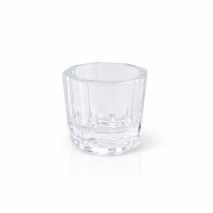 Glass Dappen Dish for Tint Mixing in Clear