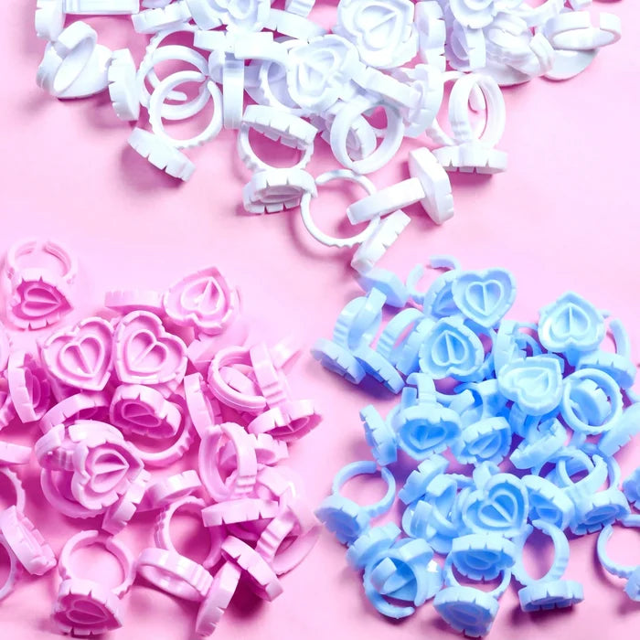 Glue Rings for Eyelash Extensions Application