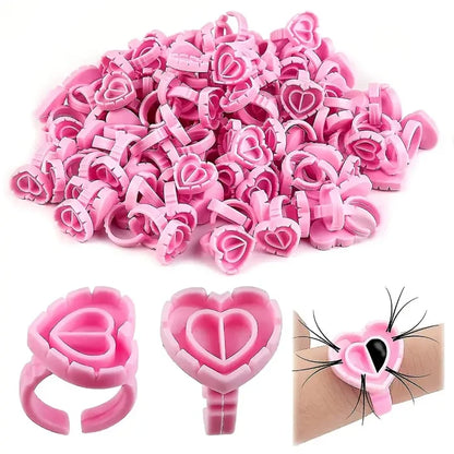 Glue Rings for Eyelash Extensions Application
