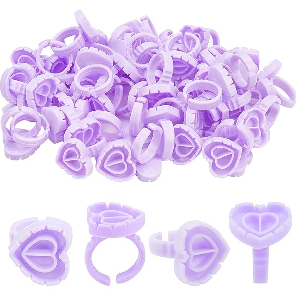 Glue Rings for Eyelash Extensions Application