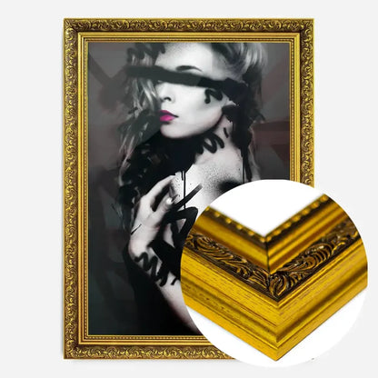 21x30cm | 8¼ x 11¾in / Gold Ornate Frame