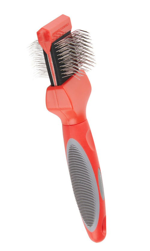 Groomer Essentials Flexible Slicker Single & Extra Firm Brush