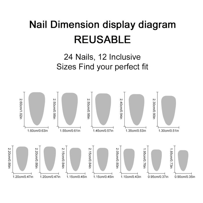 Halloween Press On Nail A5-03-10