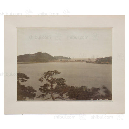 Hand Tinted Albumen of Kanazawa | Antique Japanese Photograph