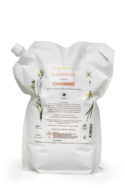 Handdisk refill, 3 liter (3-pack)