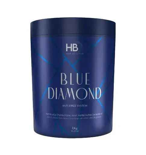 HB HAIR SOLUTION Blue Diamond Brazilian Anti Frizz Hair Treatment Set - DOKAN
