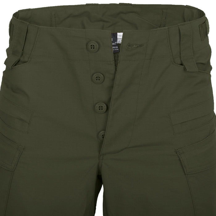 olive helikon sfu next trousers mk2 with button closure