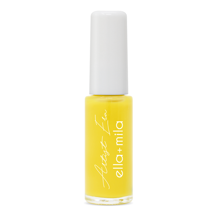 Highlighter Yellow neon yellow nail art liner polish with fine brush – ella+mila Artist Era
