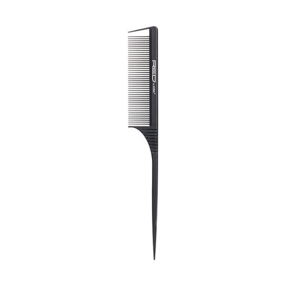#Hm11 Professional Carbon Parting Rat Tail Comb