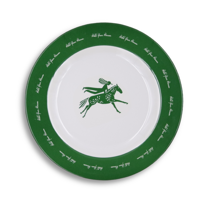 "Hold Your Horses" Melamine Dinnerware