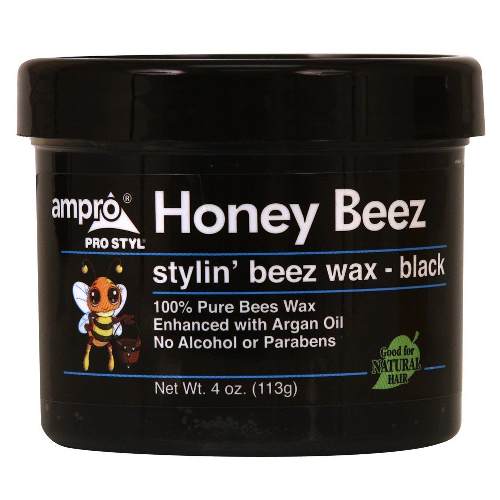 Honey Beez Wax - Black 4oz by Ampro