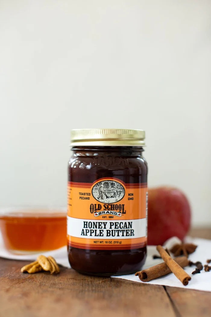 Honey Pecan Apple Butter - Detail View - Old School Brand™