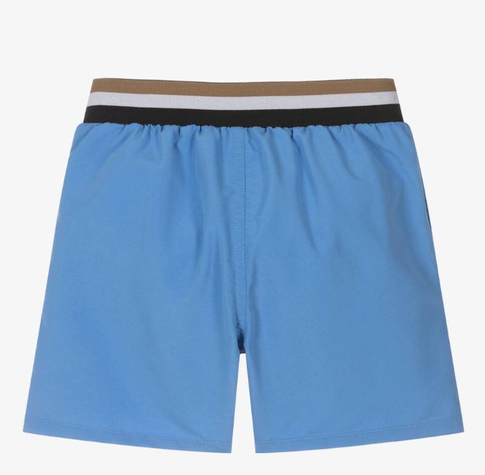 HUGO BOSS Boys Blue Swim Shorts