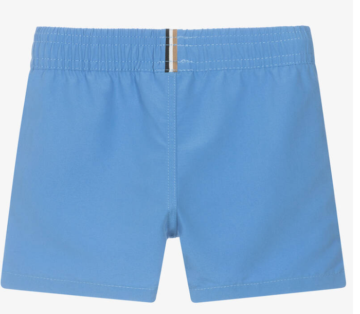 HUGO BOSS Boys Blue Swim Shorts