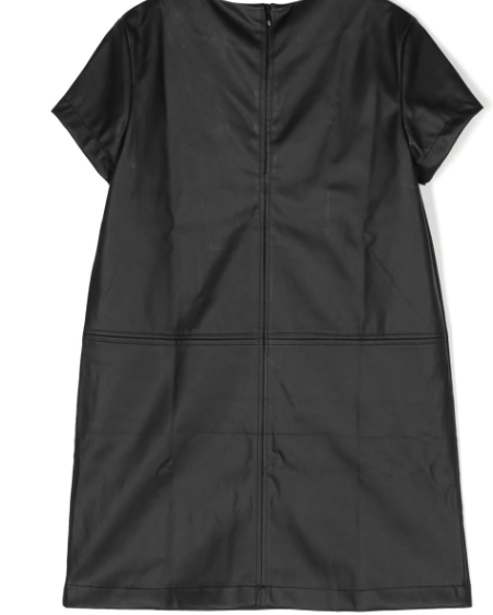 HUGO BOSS embroidered-logo shift dress