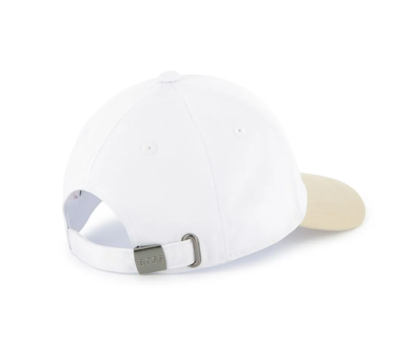 HUGO BOSS logo-embroidered two-tone baseball cap