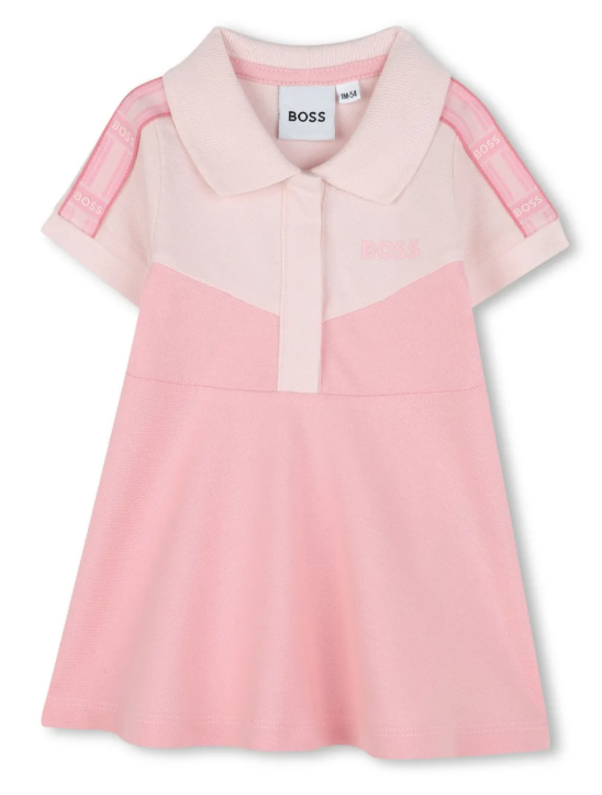 HUGO BOSS logo-print dress