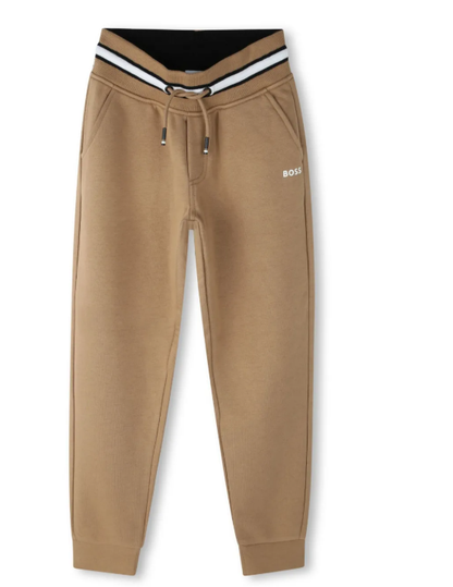 HUGO BOSS logo-print track pants