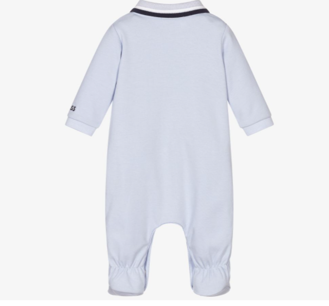 HUGO BOSS longsleeve cotton babygrow