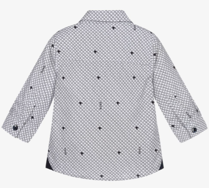 HUGO BOSS printed baby shirt