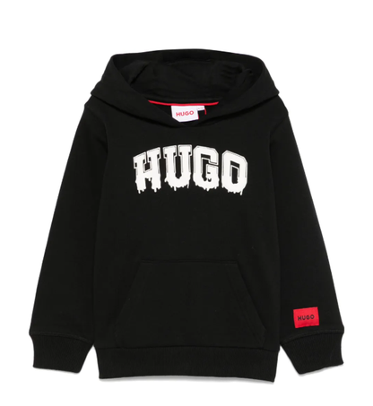 HUGO logo-print hoodie