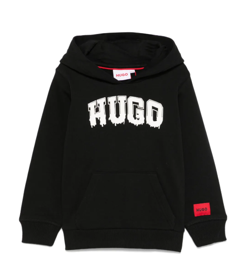HUGO logo-print hoodie