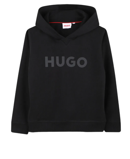 HUGO logo-print hoodie