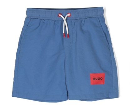 HUGO Logo-print swimming shorts
