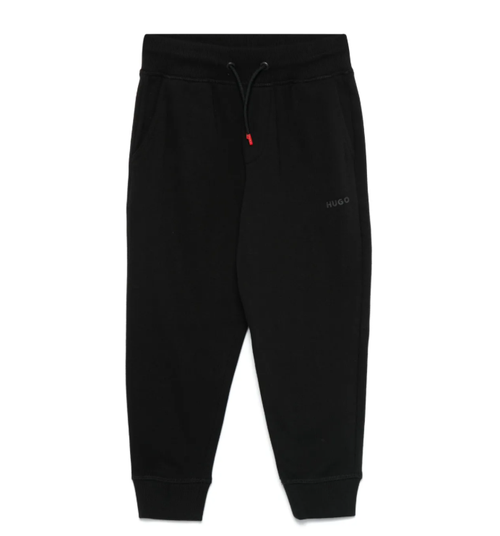 HUGO logo-rubberised track pants