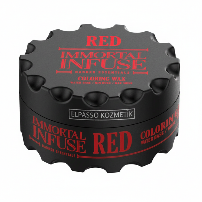 Immortal Infuse Red Coloring Wax - Kapak Yan Kenar Damgalı