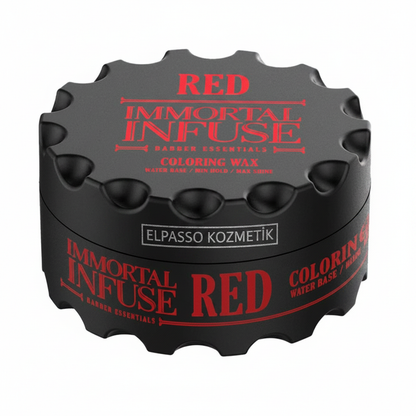 Immortal Infuse Red Coloring Wax - Kapak Yan Kenar Damgalı