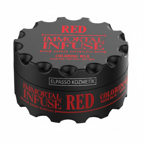 Immortal Infuse Red Coloring Wax - Kapak Yan Kenar Damgalı