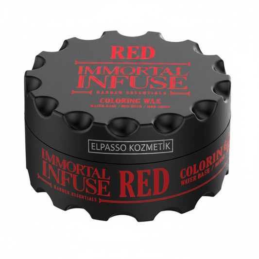 Immortal Infuse Red Coloring Wax - Kapak Yan Kenar Damgalı