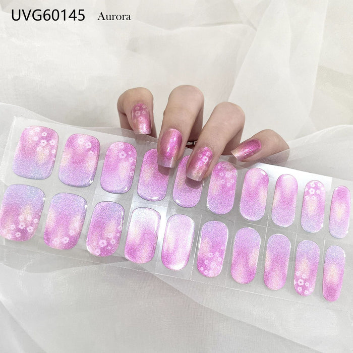 ins UV gel nail sticker UVG60145