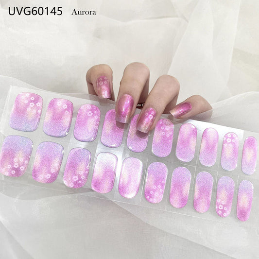 ins UV gel nail sticker UVG60145