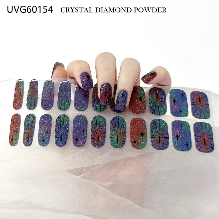 ins UV gel nail sticker UVG60154