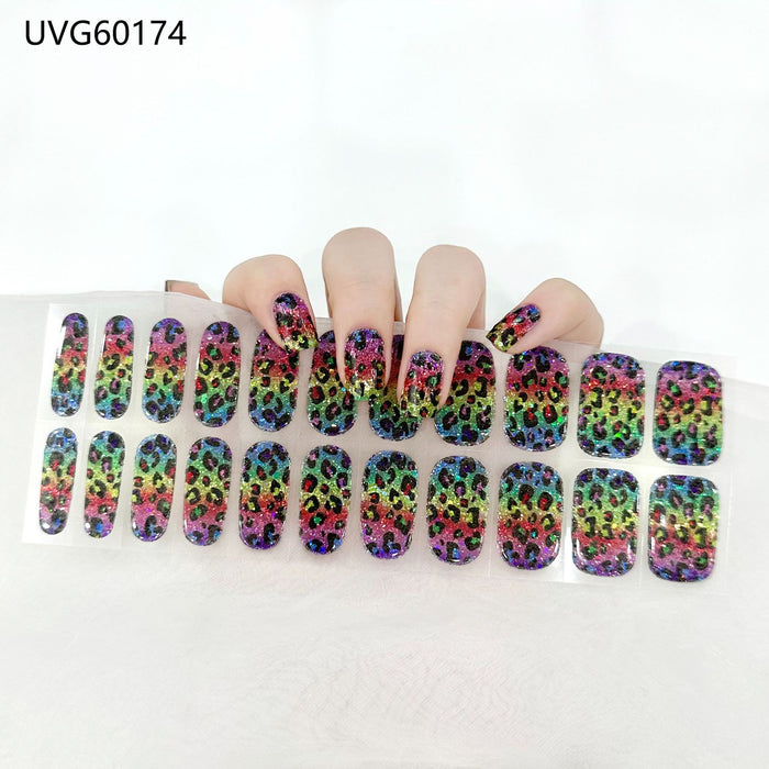 ins UV gel nail sticker UVG60174