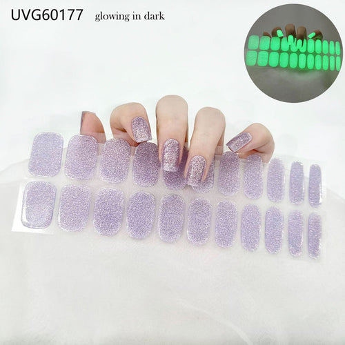 ins UV gel nail sticker UVG60177