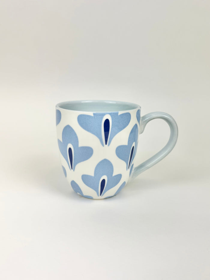 Iris Blue Sprout Mug Drinkware in at Wrapsody