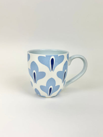 Iris Blue Sprout Mug Drinkware in at Wrapsody
