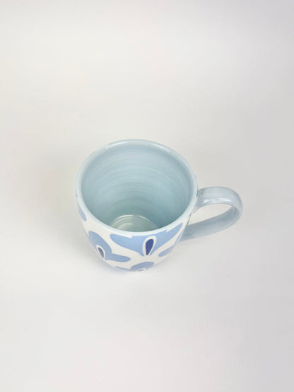 Iris Blue Sprout Mug Drinkware in at Wrapsody