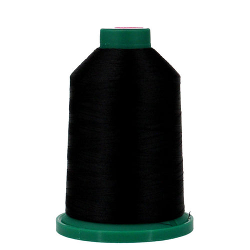 Isacord 0020 - Large King 5000m Spool Isacord Thread-Black