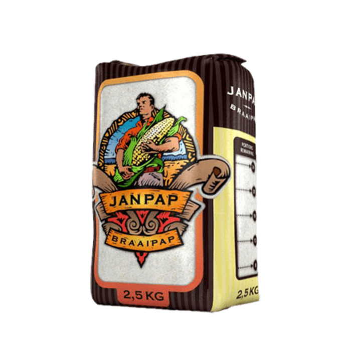 Janpap Braaipap Super Maize Meal (1Kg) | Food, South African | USA's #1 Source for South African Foods - AubergineFoods.com