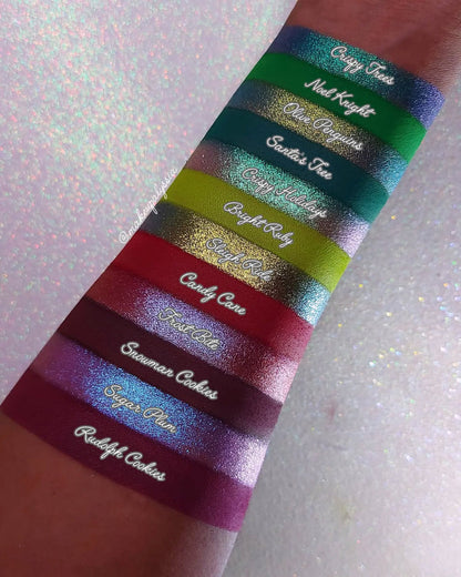 Jingle Bell Ruby Eyeshadow Palette (NON MAGNETIC)