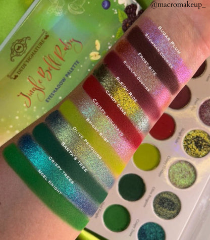 Jingle Bell Ruby Eyeshadow Palette (NON MAGNETIC)