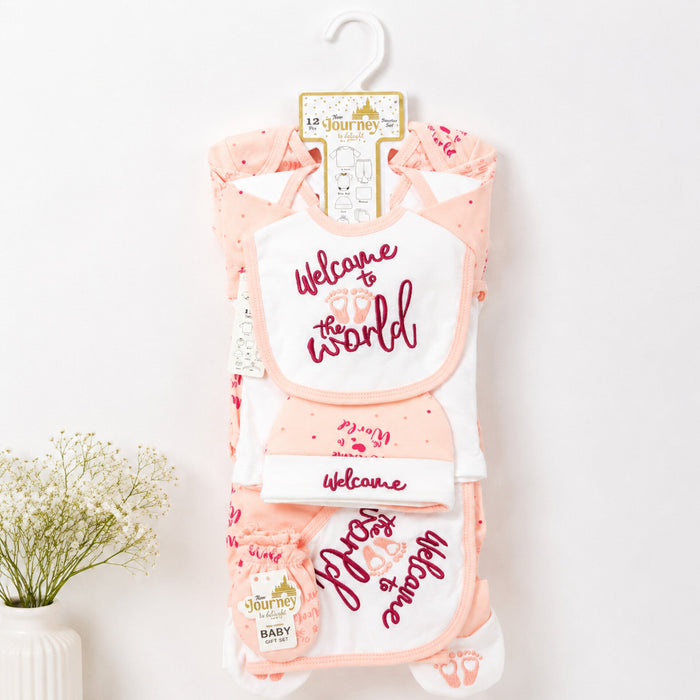JL - Cotton Interlock - 12 Pieces - Welcome - Starter Set - Peach